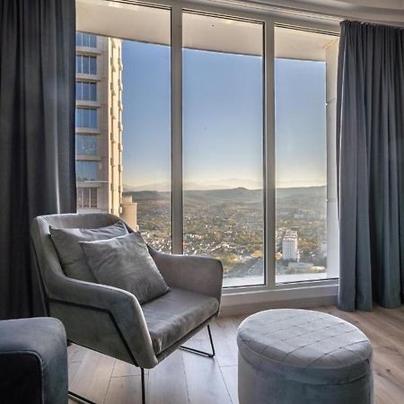 Sunrise Sky Lux Apartment, 33Rd Floor, Pool And Fitness Included Skopje Exterior foto