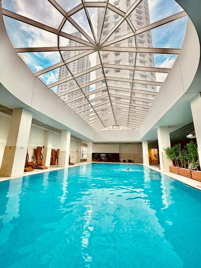 Sunrise Sky Lux Apartment, 33Rd Floor, Pool And Fitness Included Skopje Exterior foto