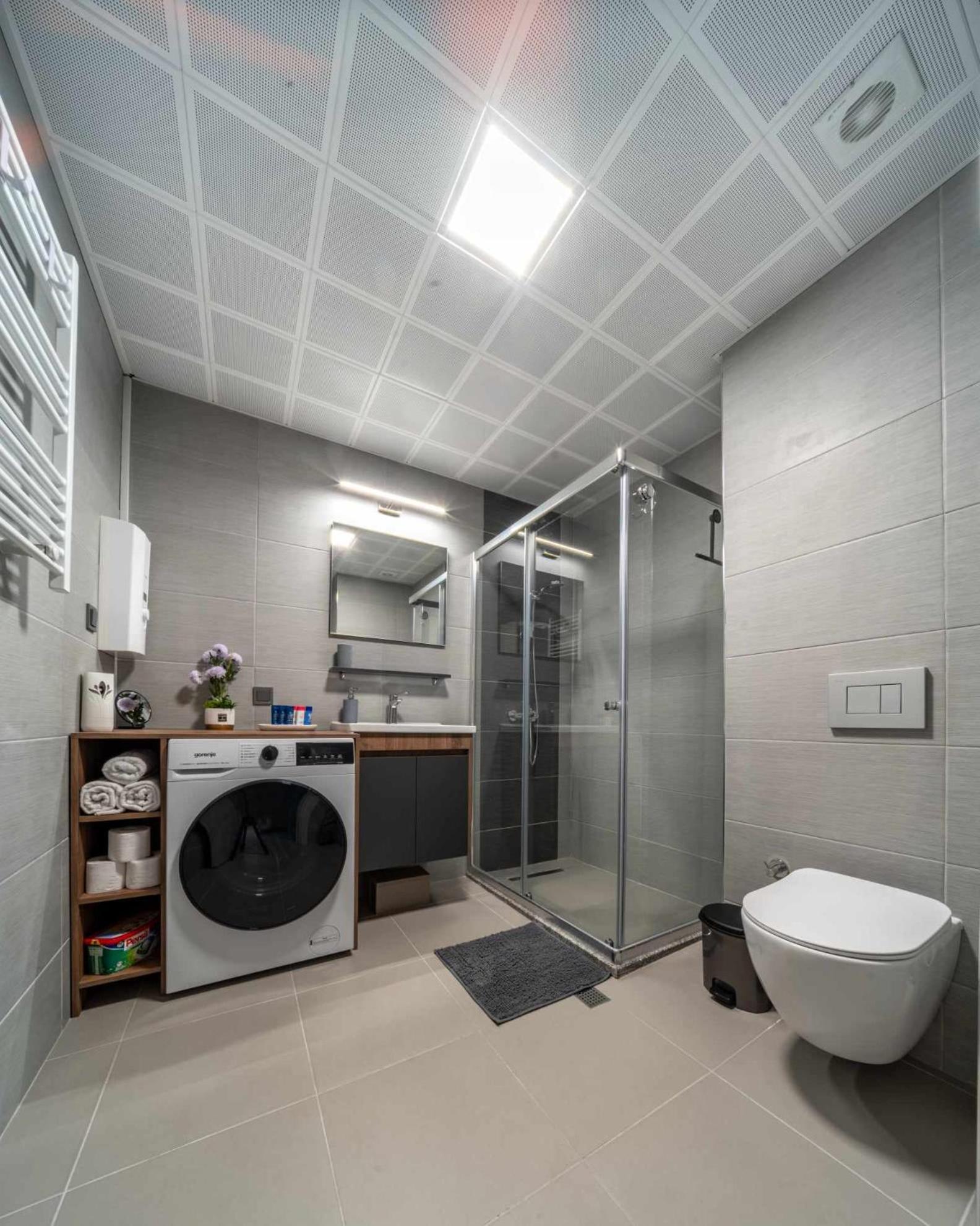 Sunrise Sky Lux Apartment, 33Rd Floor, Pool And Fitness Included Skopje Exterior foto