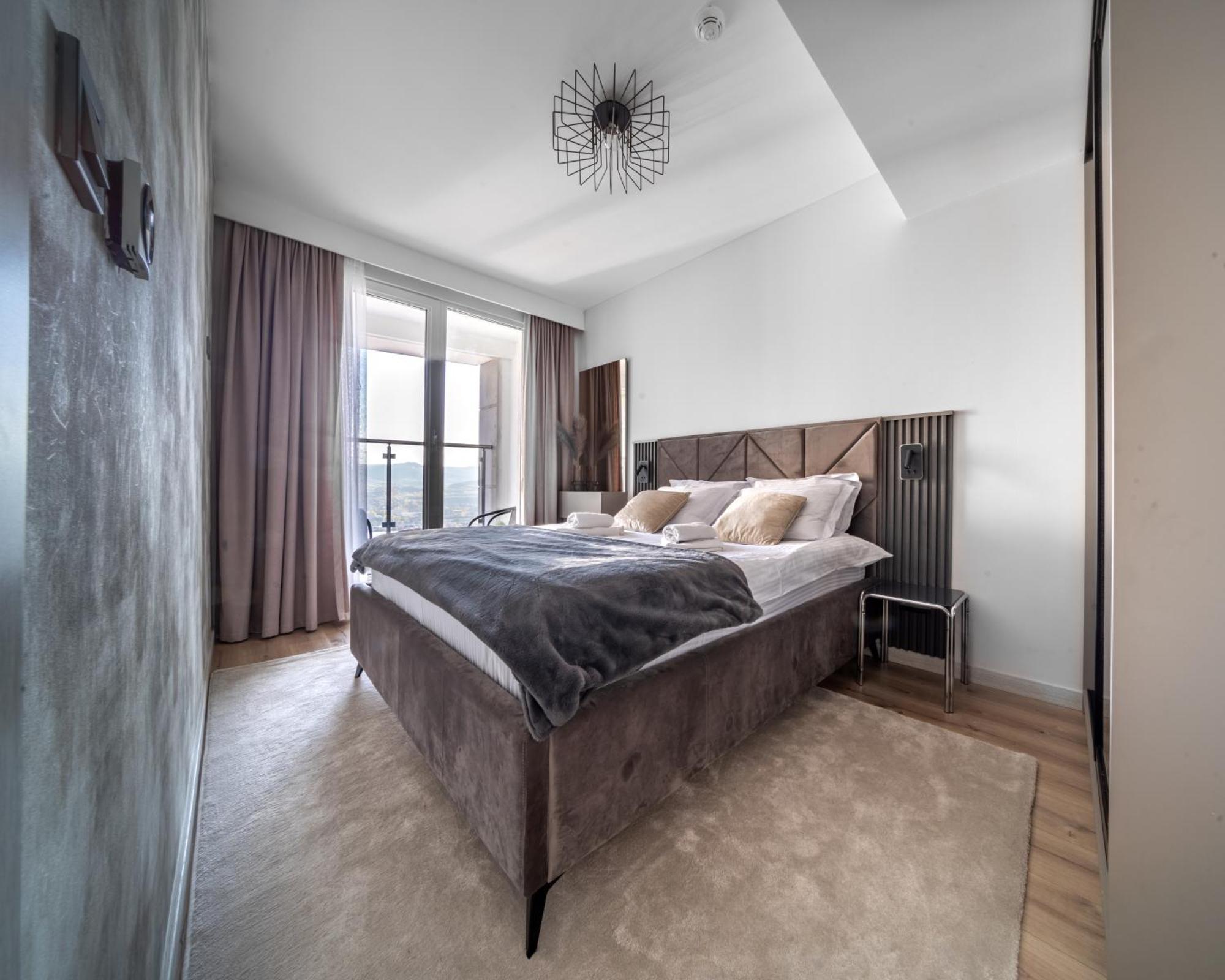 Sunrise Sky Lux Apartment, 33Rd Floor, Pool And Fitness Included Skopje Exterior foto